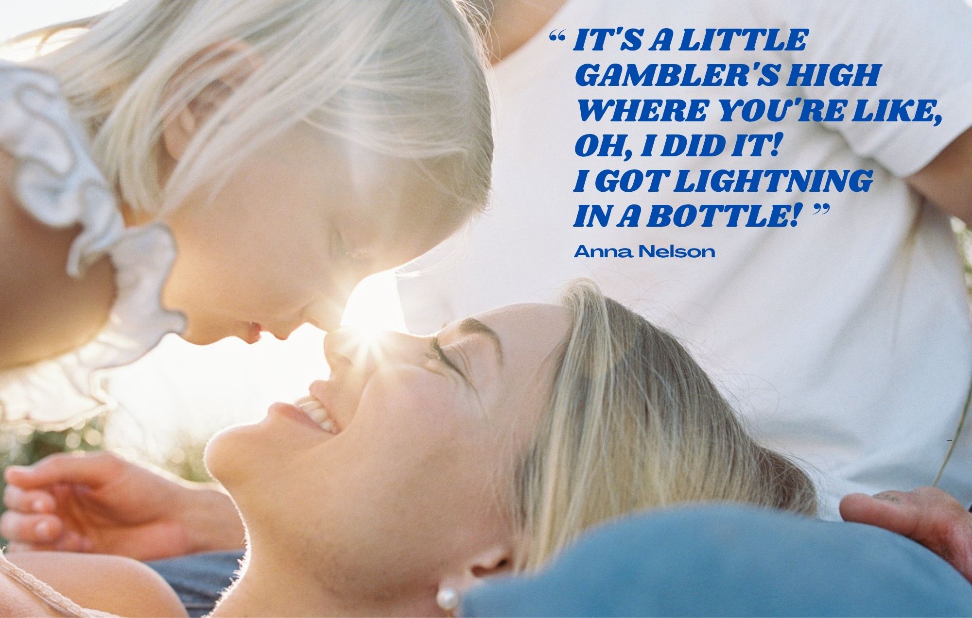 sun flare shot on Kodak Portra 400 film with mom and daughter