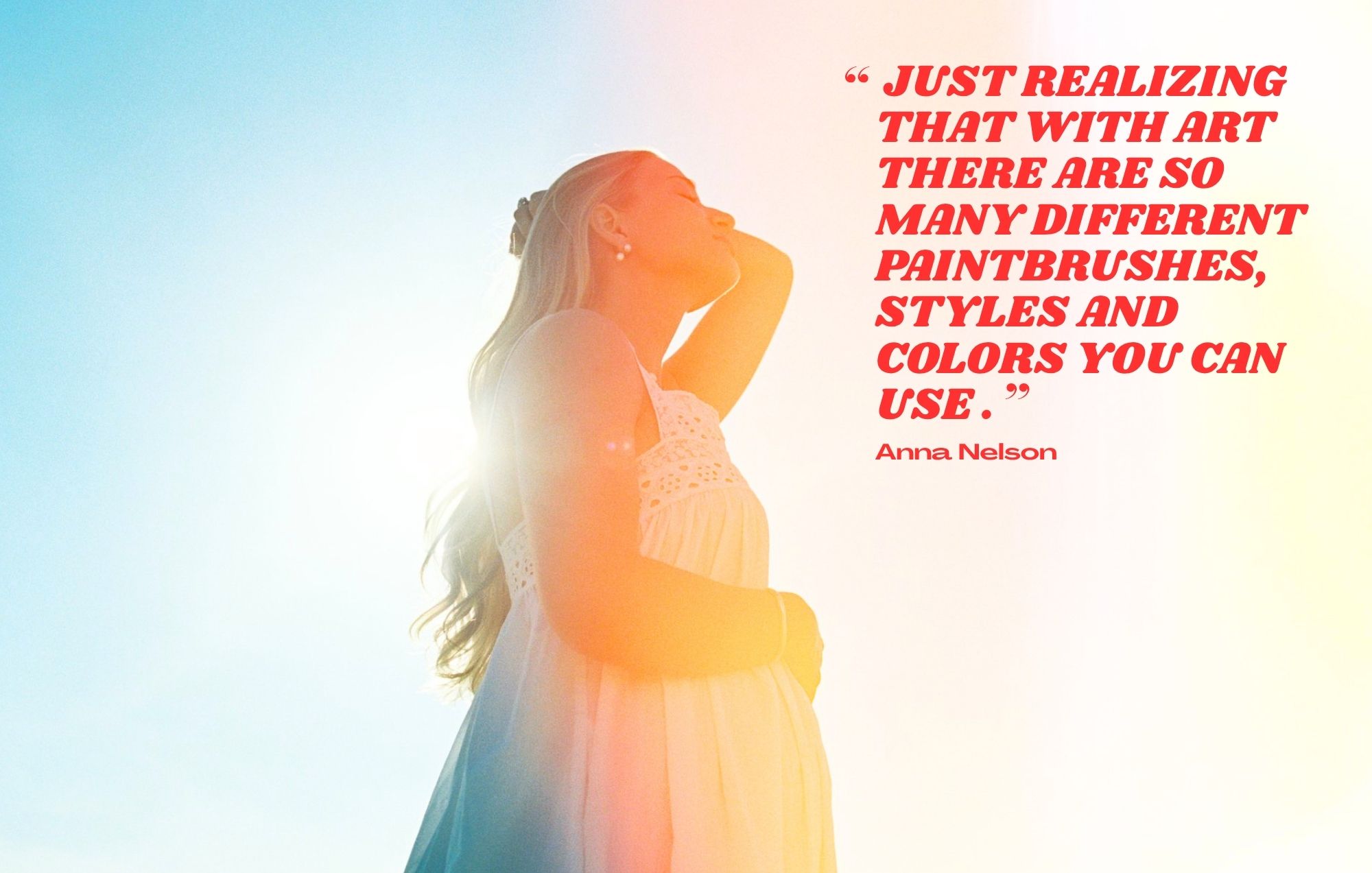 light leak maternity shot on Kodak Portra 400 film with rainbow feels