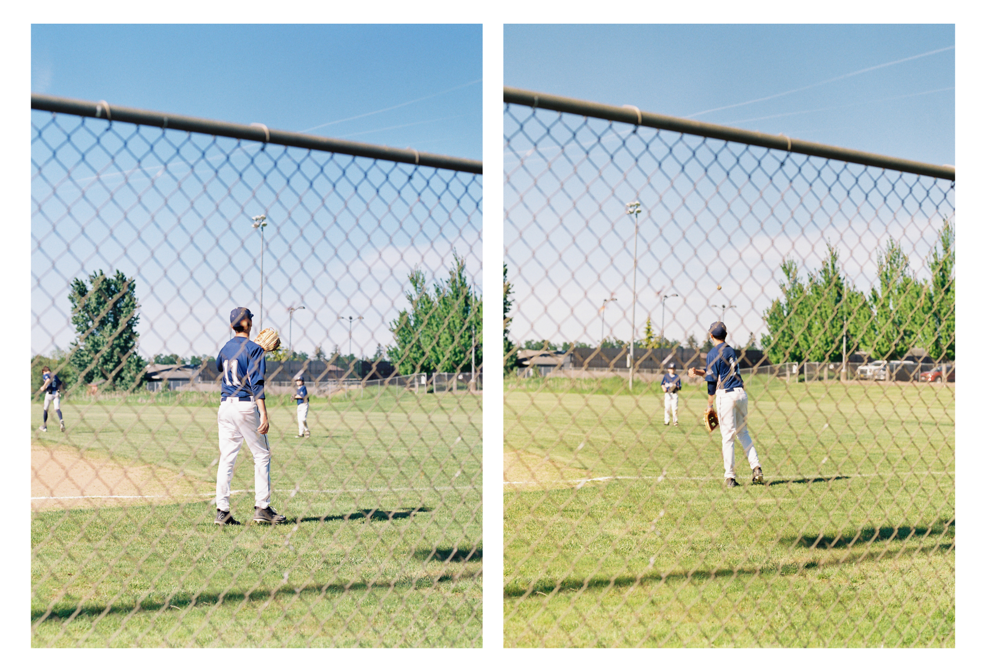 Comparison of inconsistent film scans versus consistent professional film scan quality